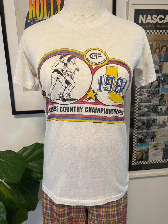 Vintage 1981 Cross Country Tee