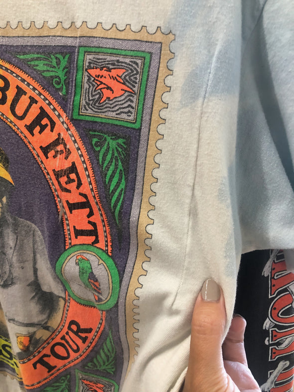 Vintage 1991 Jimmy Buffett Outpost Tour Tie Dye Tee