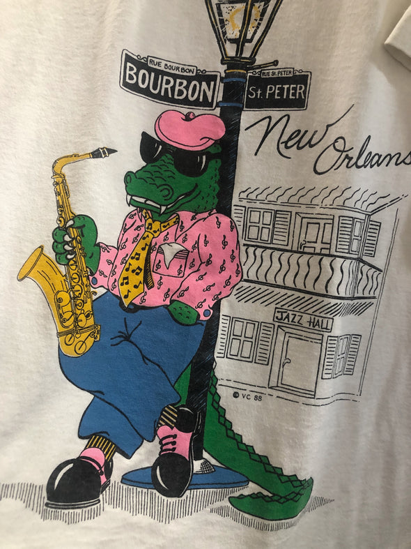 Vintage 1988 Bourbon Street Jazz Tee