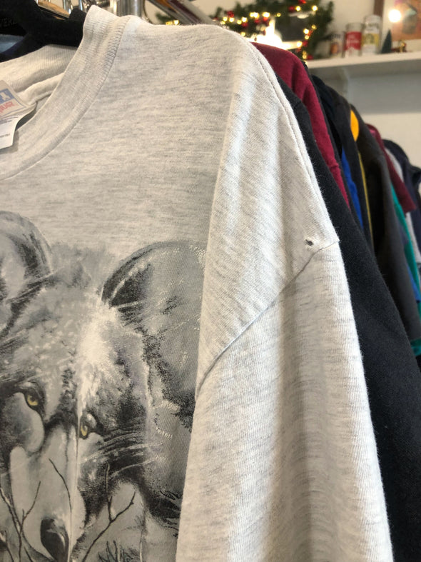 Vintage 1995 Grey Wolf Tee