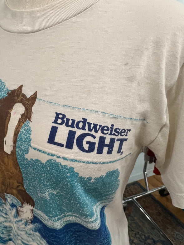 Vintage 1980's Grungy AF Busweiser Tee