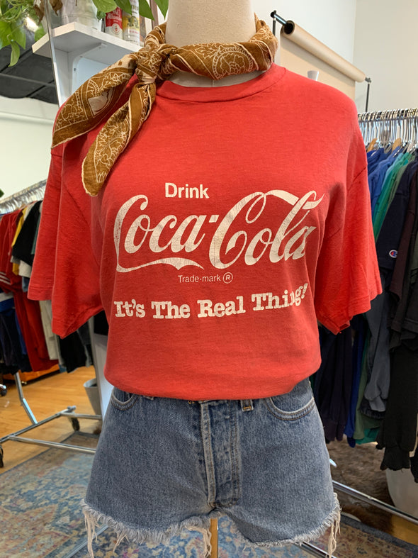 Vintage 1980's Faded Coca-Cola Tee