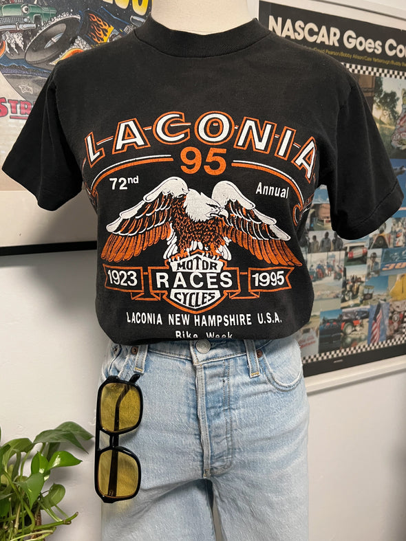 Vintage 1995 Laconia Harley Tee
