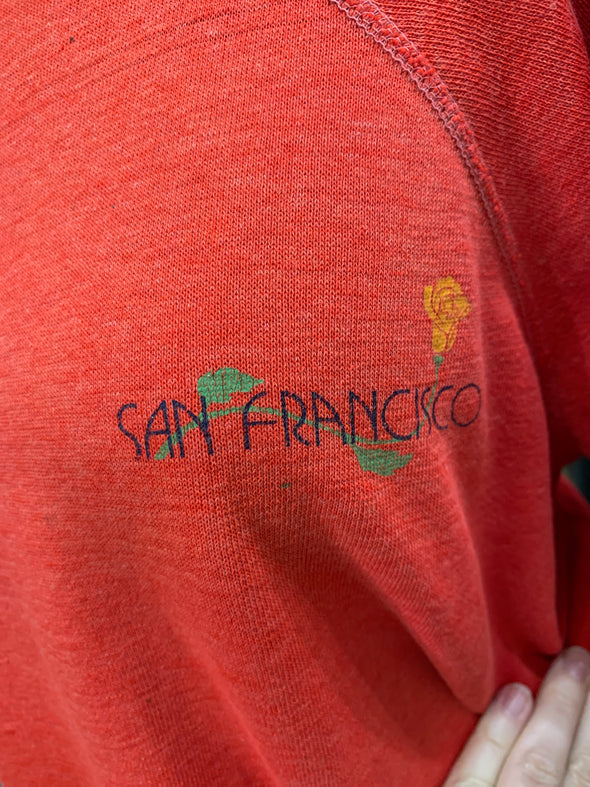 Vintage 80's Faded San Fransisco Sweatshirt
