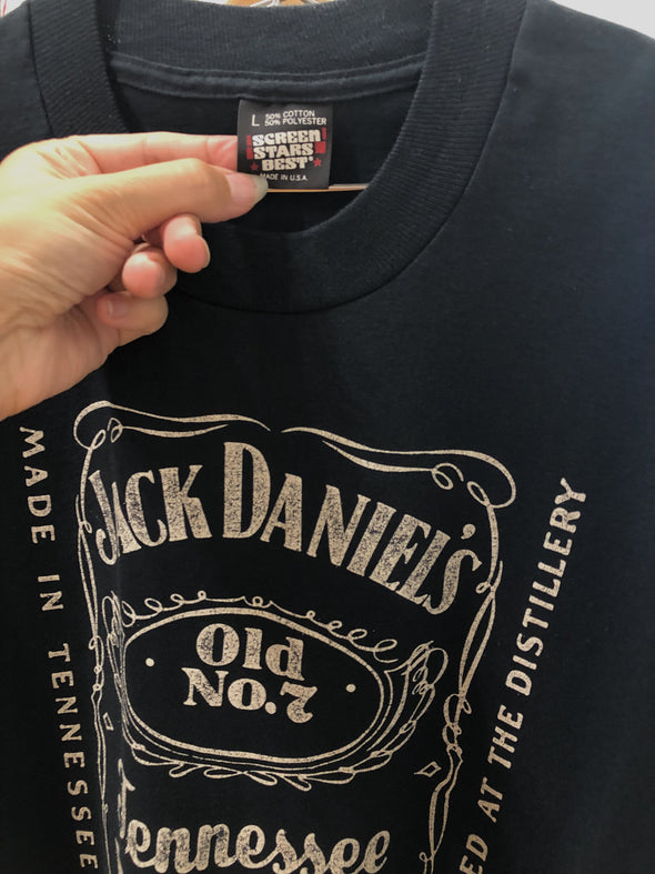 Vintage 90s Jack Daniels Distressed Tee