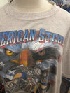 Vintage 90s American Steel Biker Tee