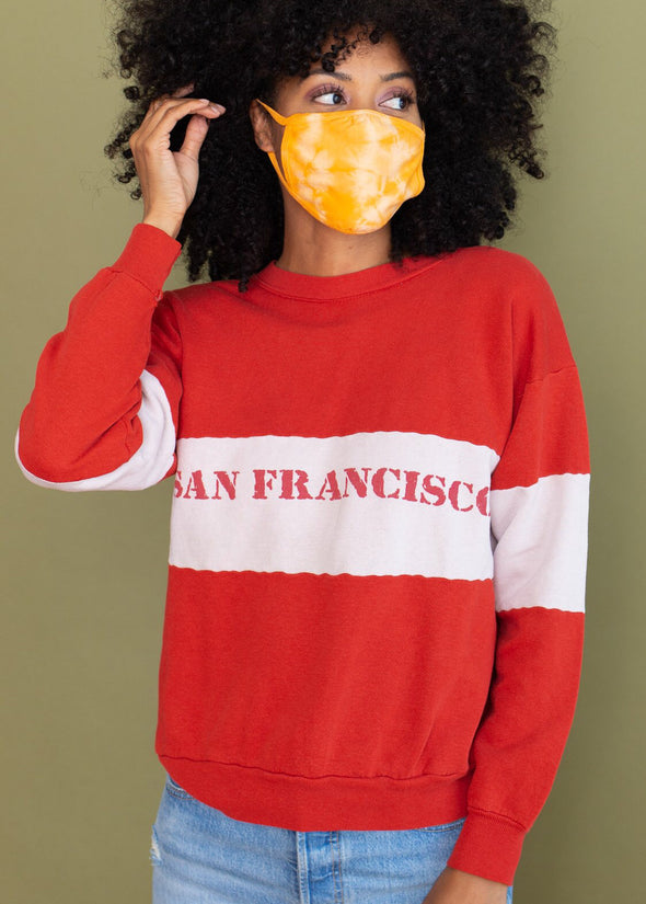 Vintage 80s/90s San Fran Color Block Sweatshirt