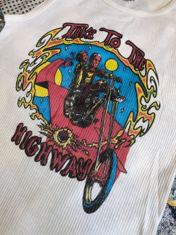Take to the Highway Ribbed Tank