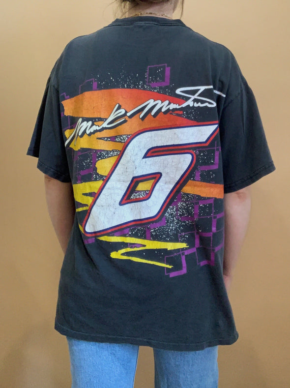 Vintage 90's Mark Martin NASCAR Tee
