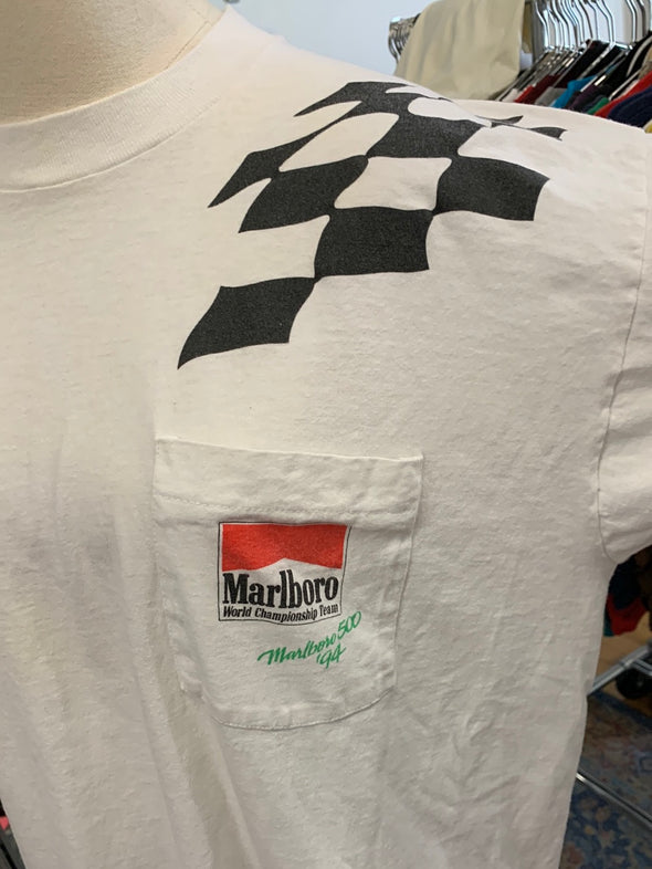 Vintage 1994 Marlboro 500 Racing Pocket Tee