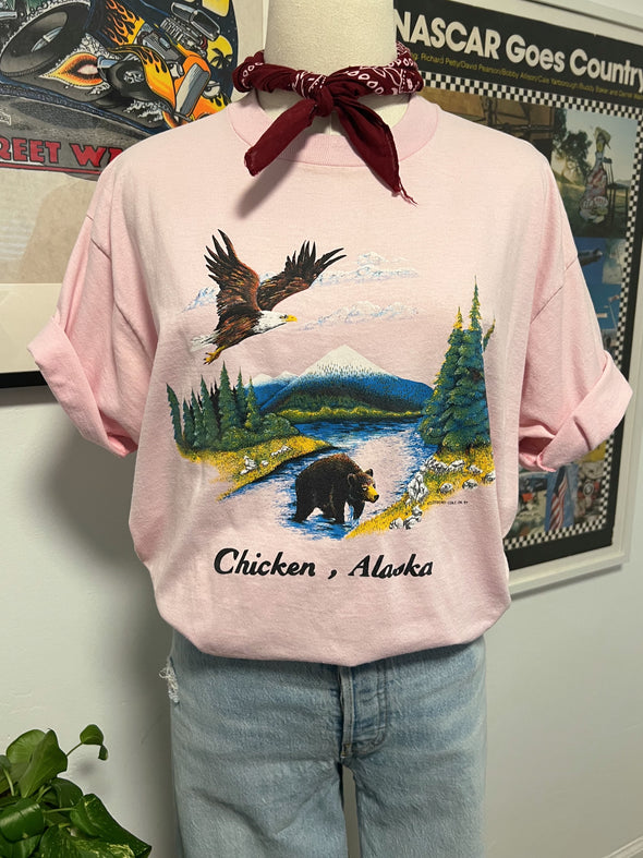 Vintage 1987 Chicken Alaska Tee