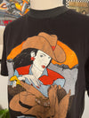 Vintage 80'/90's Cowgirl Tee
