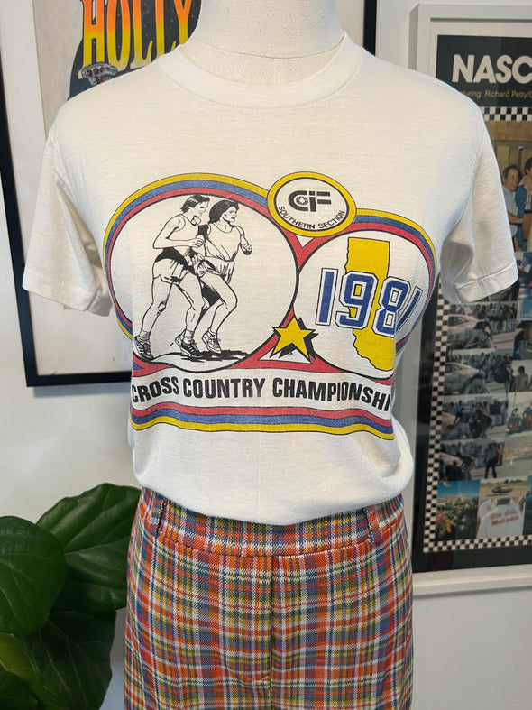 Vintage 1981 Cross Country Tee