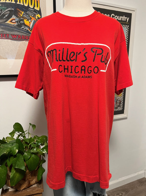 Vintage 90’s Miller’s Pub Chicago Tee