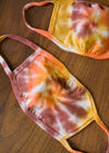 SAMPLE SALE Tie Dyed Mask "Summer of Love"