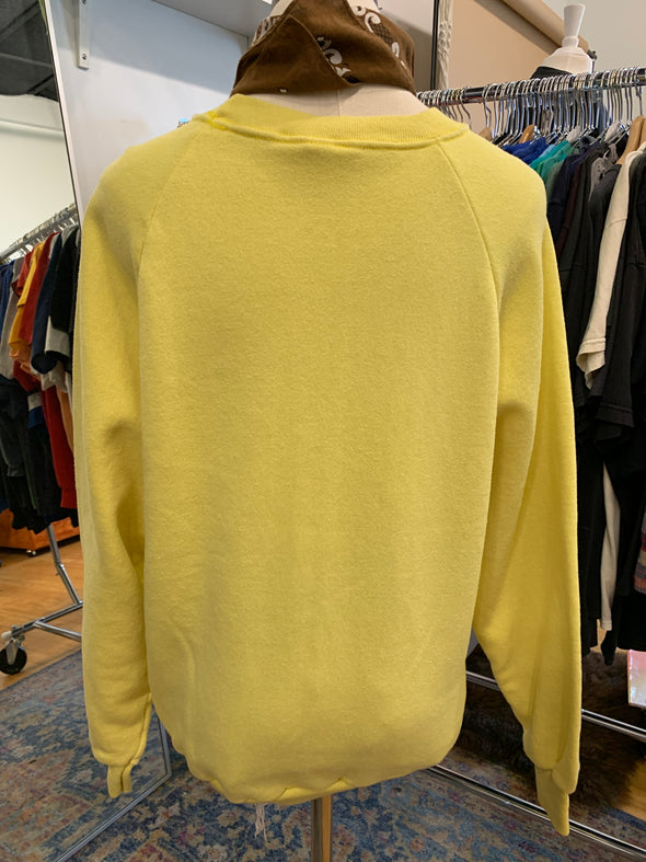 Vintage 80's Funny Wyoming Cowboys Sweatshirt