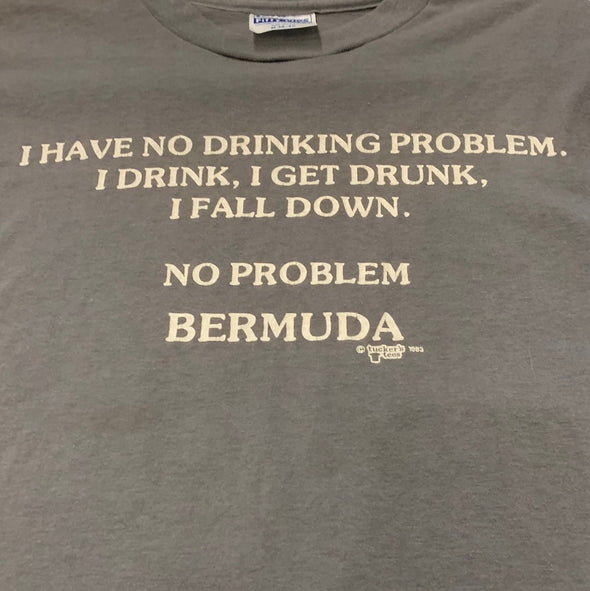 Vintage 1983 Funny Bermuda Drinking Tee