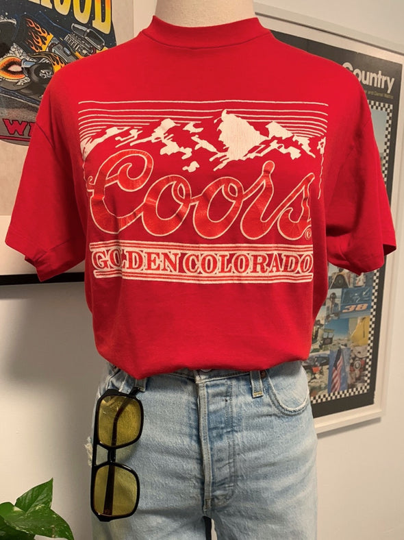 Vintage 80’s Coors Colorado Beer Tee