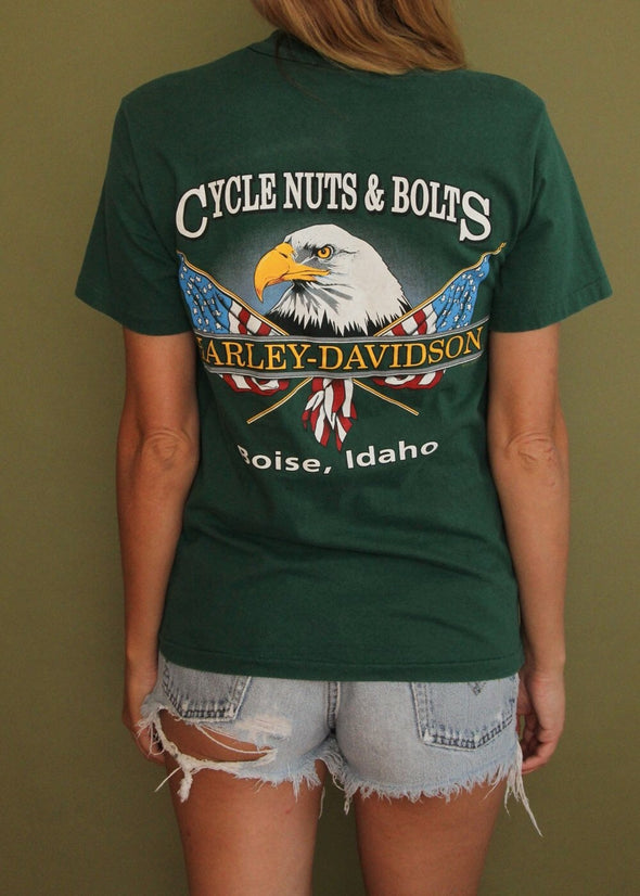 Vintage 1994 Harley The Strong Survive Tee