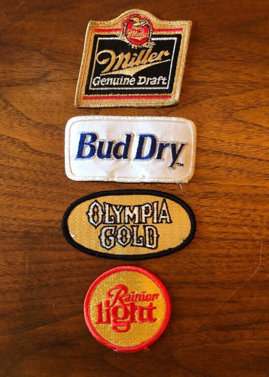 Vintage Beer Patches