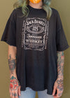 Vintage 90s Grungy Jack Daniels Tee