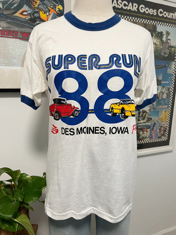 Vintage 1988 Porky’s Super Run Ringer Tee