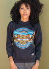Vintage 1990 Freedom Highway Harley Sweatshirt