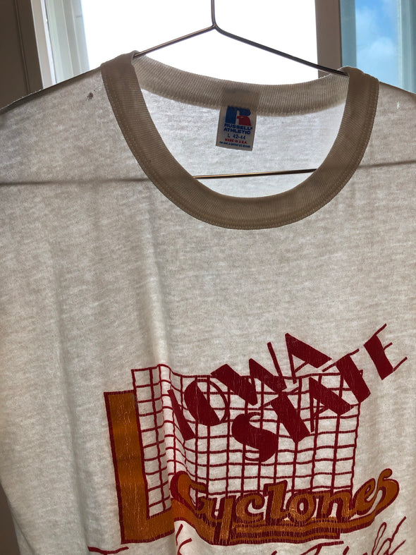 Vintage 1980's Paper Thin Iowa State Tee