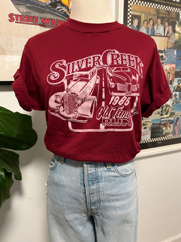 Vintage 1985 Silver Creek Hot Rod Tee