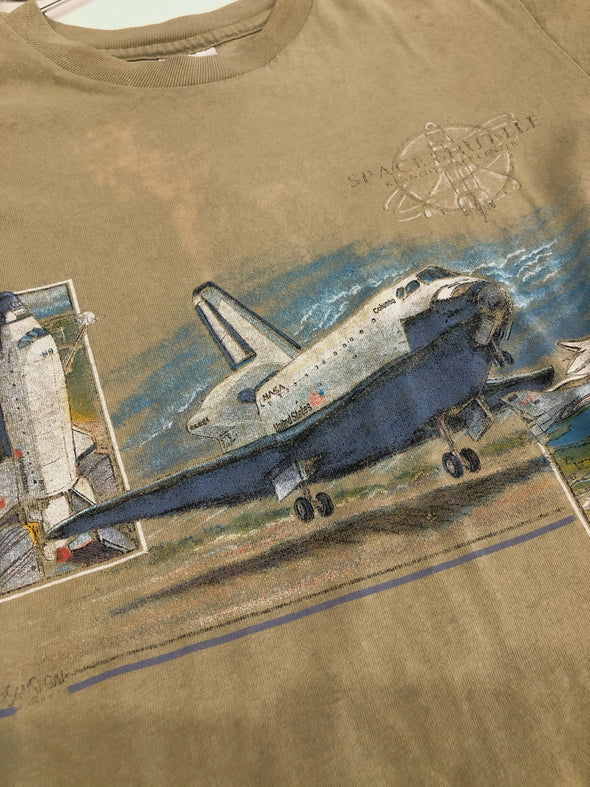 Vintage 90s Grungy Kennedy Space Center Tee
