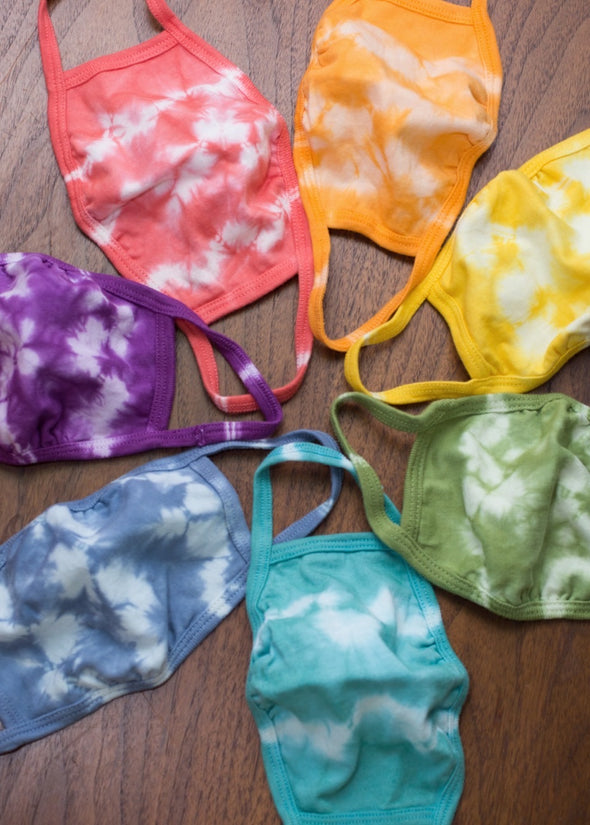 MYSTERY 3 Pack- Tie Dyed Cotton Mask