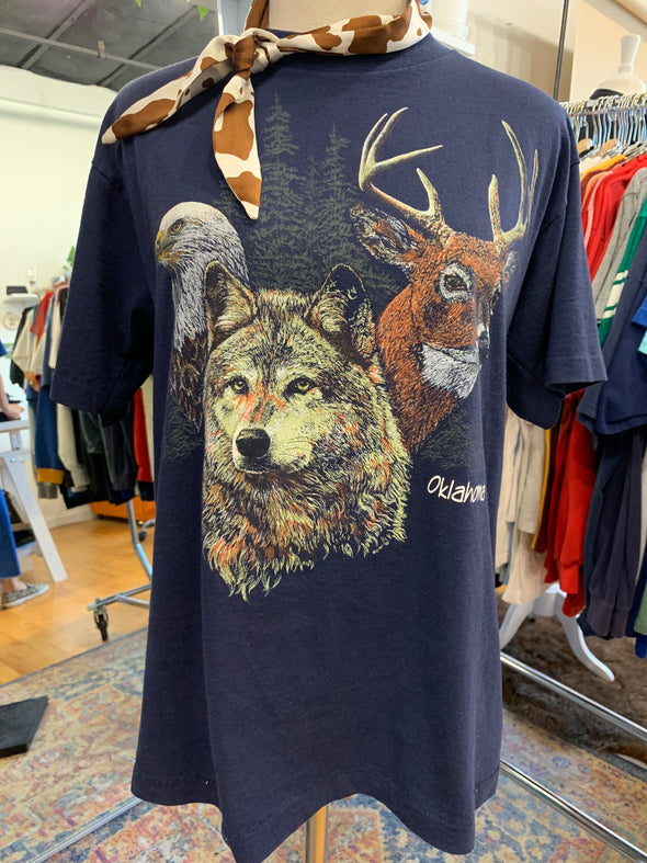 Vintage 1990’s Oklahoma Animals Tee