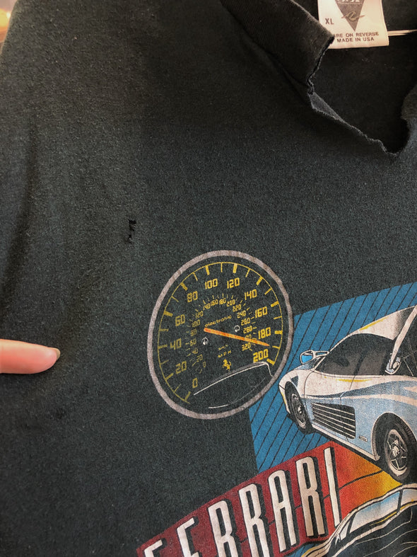 Vintage 1991 Ferrari Faded Tee