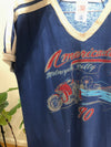 Vintage 1990 America Motorcycle Rally Tee