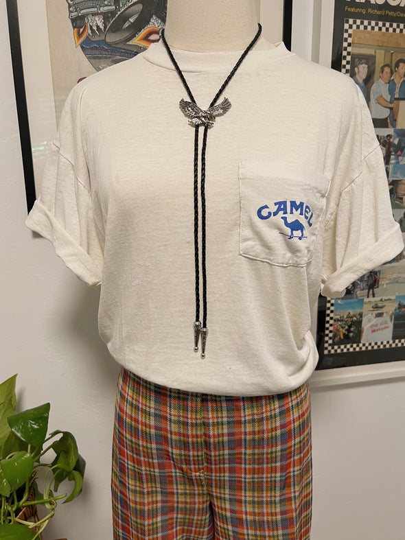 Vintage 1990 Grungy Camel Pocket Tee