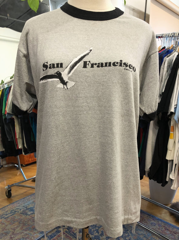 Vintage 1980 San Francisco Ringer Tshirt