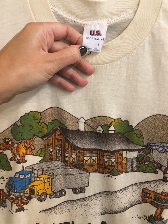 Vintage 1980s San Antonio de Las Minas Mexico Tee