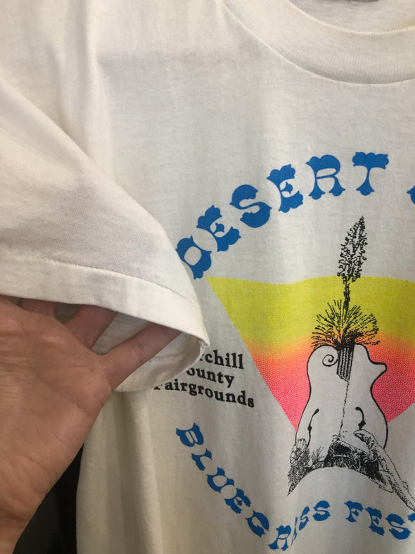 Vintage 1991 Desert Oasis Bluegrass Festival Tee