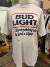 Vintage 90's Grungy Bud Light Tee