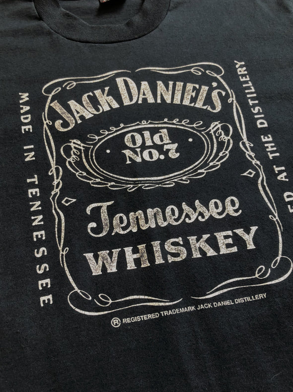 Vintage 90s Jack Daniels Distressed Tee