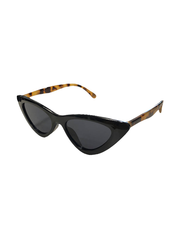 Black Tortoise Cat Eye Sunglasses