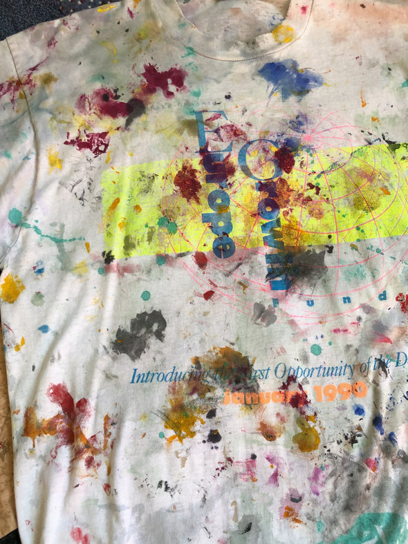 Vintage 1990 Paint Tee
