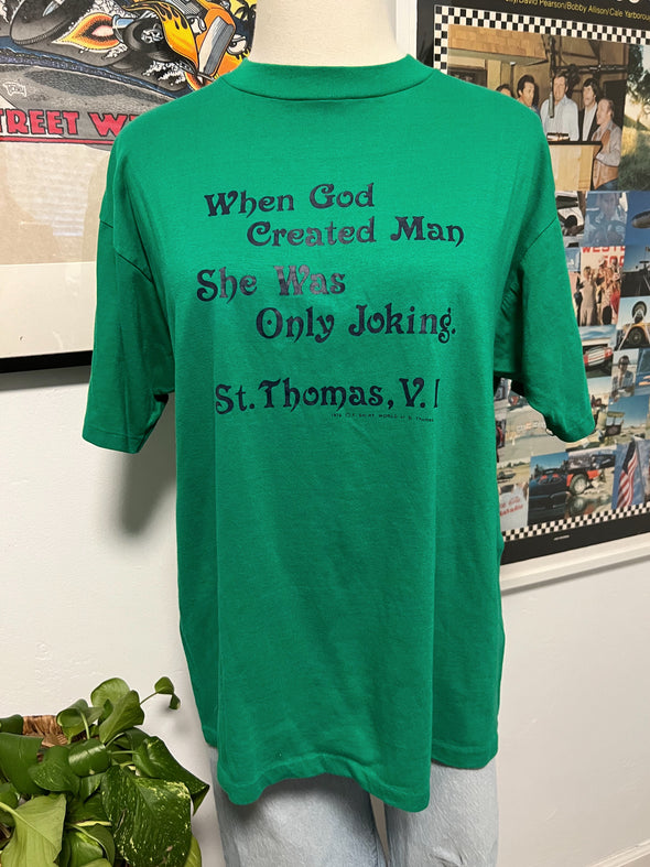 Vintage 1979 Funny BVI Tee