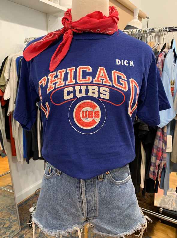 Vintage 1980's Chicago Cubs Tee