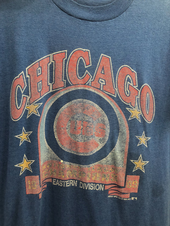Vintage 1989 Distressed Chicago Cubs Tee