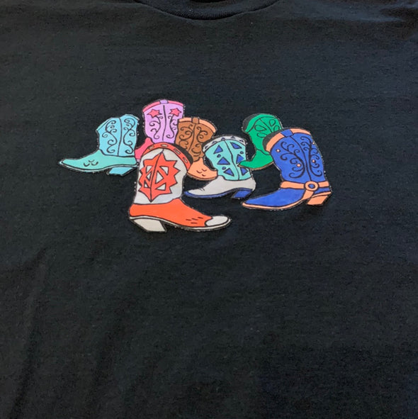Vintage 90's Cowboy Boot Tee