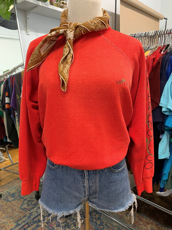 Vintage 80's Faded San Fransisco Sweatshirt