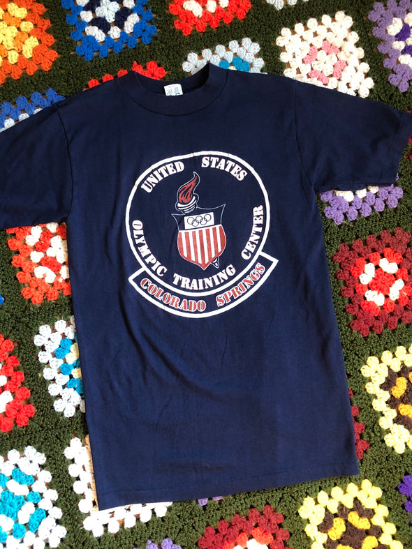 Vintage 1980s US Olympic Training Center Tee