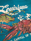 Vintage 80s Louisiana Crawfish Tee
