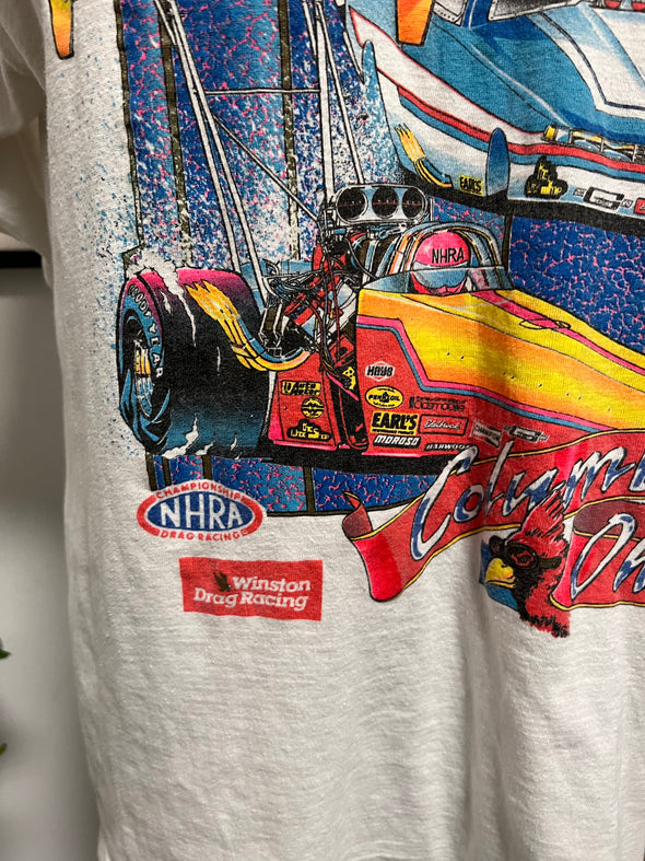 Vintage 1997 Faded NHRA Tee